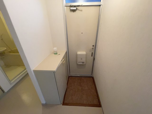 プレジュール石崎の玄関