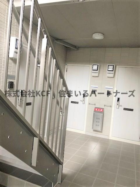 D-room F.京町のエントランス|落ち着いたエントランスです