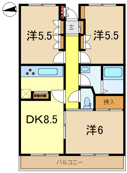 【間取り】 | クレストヒルズ