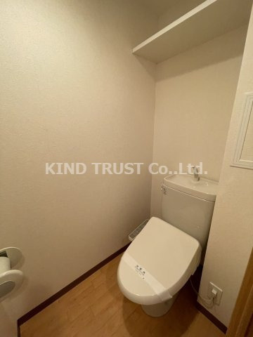 エスリード同心第5のトイレ|清潔感のあるトイレです