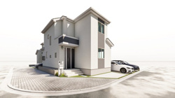 新築戸建　あきる野市秋川　全2棟　1号棟