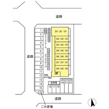 ファーブラウの区画図