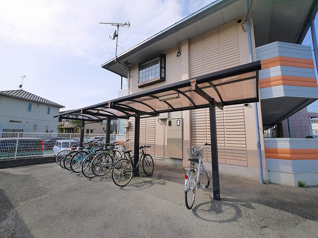 ガーデンプレイスおしくまのその他共用部分|駐輪場です