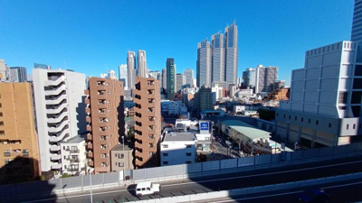 【展望】 | 角筈マンション | バルコニーからの眺望