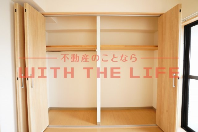 【当社管理物件】悠ハイム花畑の収納|専用の収納スペースです