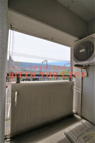 【当社管理物件】悠ハイム花畑のバルコニー|落ち着いた時間を過ごせるバルコニーです