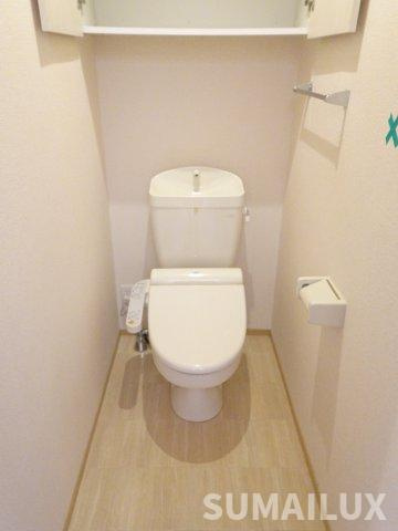 熊本市中央区国府１丁目のアパートのトイレ