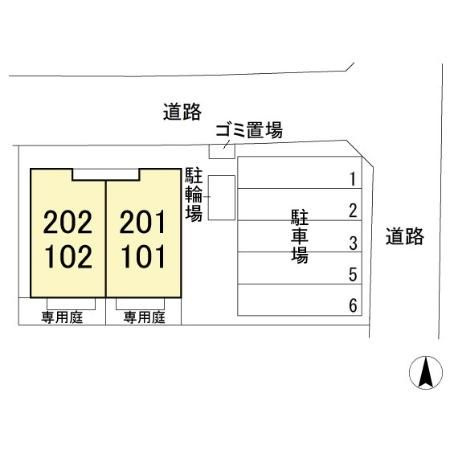 【区画図】 | ブラオベーレ羽鳥野