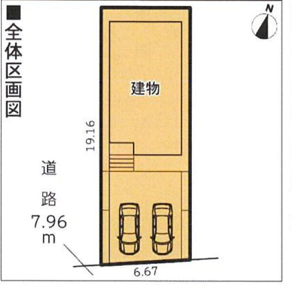 清須市鍋片第2　全1棟　1号棟