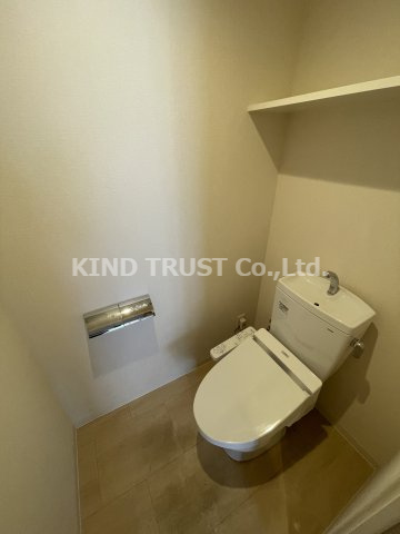 シャンテ与力町のトイレ|トイレもきれいです