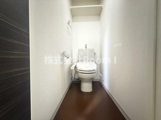【トイレ】 | クレアート大手前グランアクシア | 落ち着いた色調のトイレです