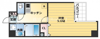 【間取り】 | クレアート大手前グランアクシア