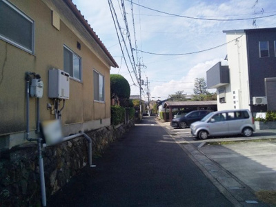 【前面道路含む現地写真】 | 久世郡久御山町市田珠城　売土地