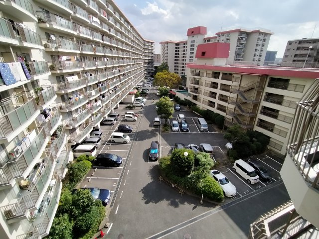クローバーハイツ森小路一号棟の展望