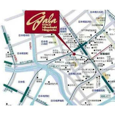 【地図】 | ガラ・ステージ日本橋人形町