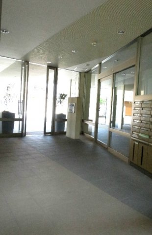 熊本市中央区新大江２丁目の賃貸マンションのロビー