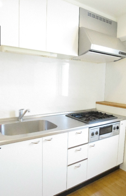 熊本市中央区新大江２丁目の賃貸マンションのキッチン