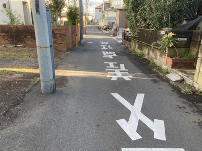 【前面道路含む現地写真】 | 西原５丁目