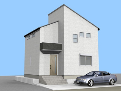 【外観パース】 | 東村山市恩多町3丁目 | 令和4年1月完成予定