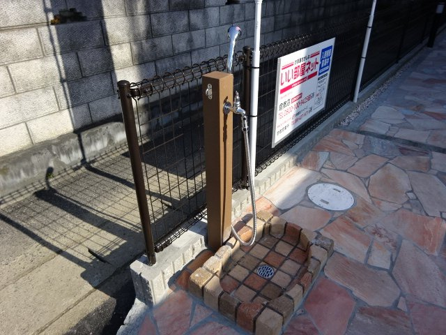 プロムナード倉敷のその他共用部分|ペット用足洗い場