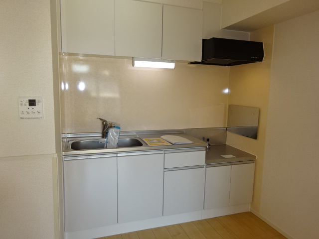 プロムナード倉敷のキッチン|ガスコンロ設置可