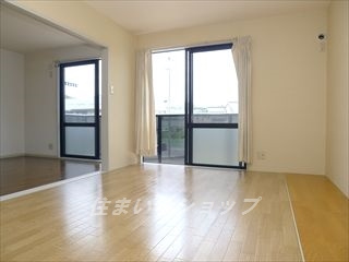 広島市安佐北区深川１丁目のアパートの寝室