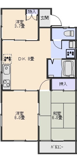 【間取り】 | プレステージ成田
