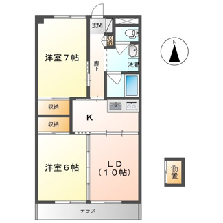 【間取り】 | パレス・シンフォニー