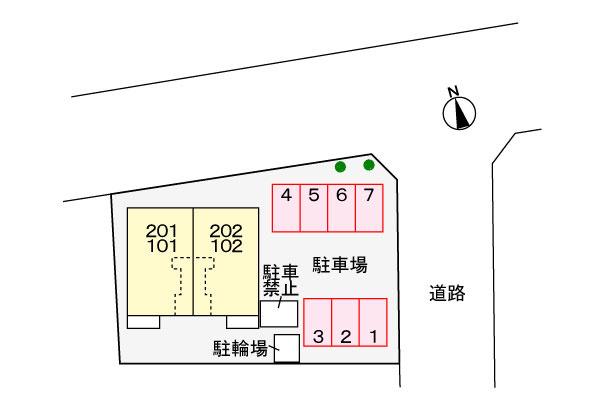 エトワールの区画図