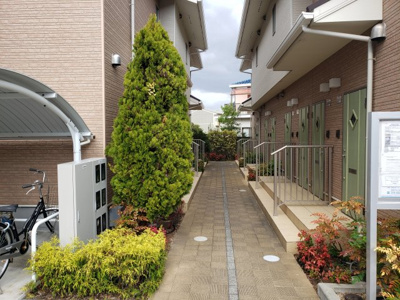 【その他共用部分】 | サン フォルテ | 緑溢れる共用部分☆神戸市垂水区　賃貸　サンフォルテ☆