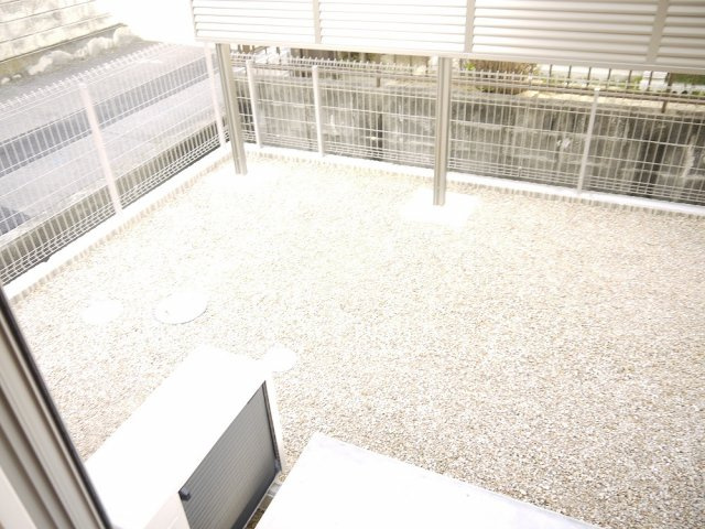 ユイメゾン幸町のバルコニー|庭