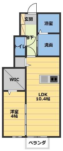 ユイメゾン幸町の間取り