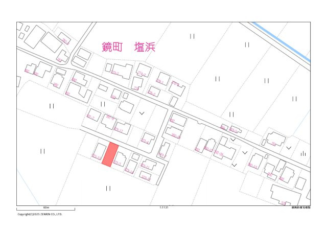 鏡町塩浜土地の地図
