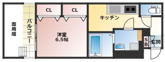 【間取り】 | マリス神戸