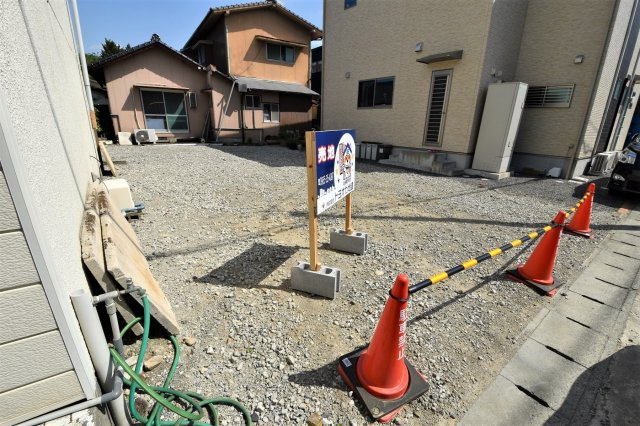八幡町土地の外観