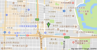 【地図】 | ミラージュパレス本町東レジデンス