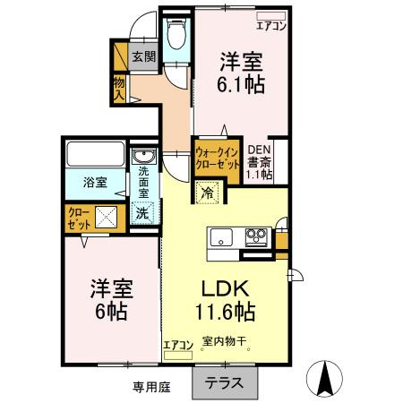 エタニティⅣの間取り