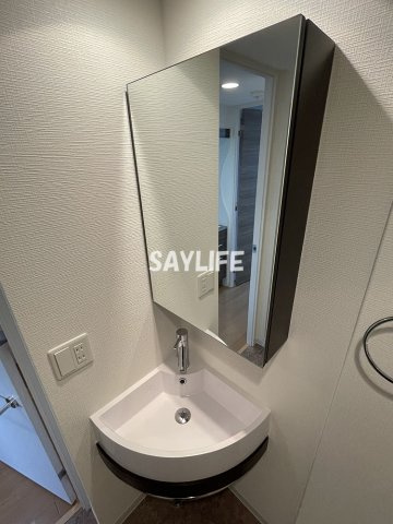 TLRレジデンス高井田の洗面所