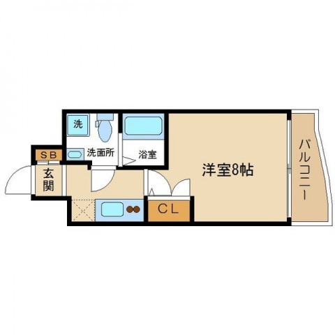 TLRレジデンス高井田の間取り