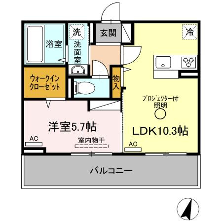 ef三番館の間取り