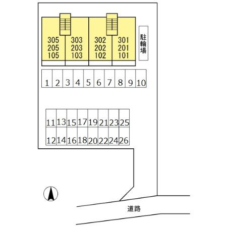 Ｎｅｕｔｒａｌ　８の区画図