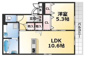 【間取り】 | グリーンビラ高取山