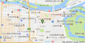 【地図】 | Fortuney大手前（旧ディームス大手前
