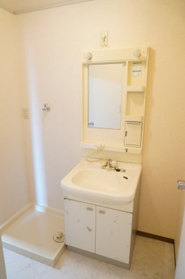 【洗面所】 | セジュールU | 洗面台 洗濯パン