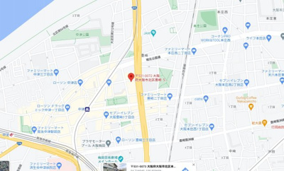 【地図】 | レジデンスイン梅田