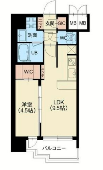 【間取り】 | スプランディッド新大阪V