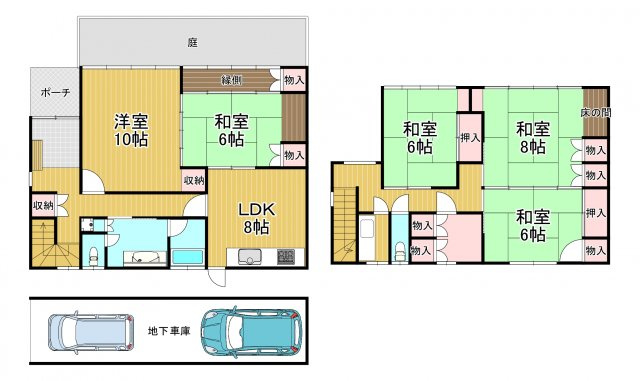 【間取り】 | 堺市南区御池台3-14-5