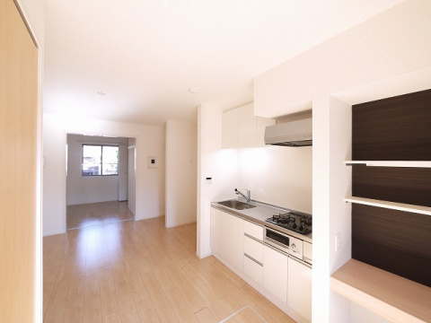 ルナ　ヒルズのキッチン|使いやすいキッチンです