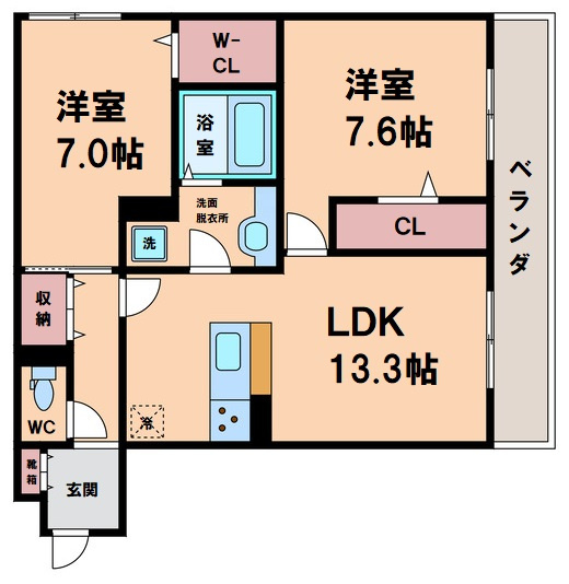 【間取り】 | グランコート