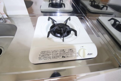 【設備】 | グラデュエートレジデンス | 1口コンロ